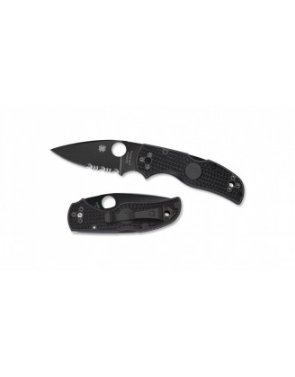 Нож Spyderco NATIVE 5 PLN/SER BLACK BLADE FRN