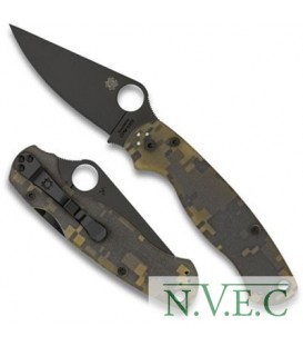Нож Spyderco Para-Military 2, S30V, Camo, Black Blade