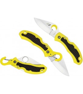 Нож Spyderco SNAP-IT H1 YELLOW W/BLACK PLN