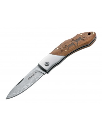 Нож Boker Magnum Caveman Damast