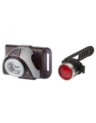 LED LENSER® B5R gray + B2R Back, red