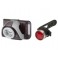 LED LENSER® B5R gray + B2R Back, red