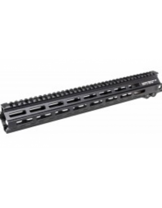 Цевье GEISSELE Super Modular Rail MK8 M-LOK 15", Super Gas Block в компл. ц:черный