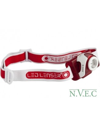 LED LENSER® SEO 5 (red) (test blister)