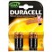 Элемент питания DURACELL LR03 (AAA)  BL4 - упаковка 4шт