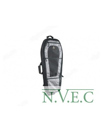 Чехол-рюкзак Leapers для вертикальной и горизонтальной переноски оружия с одной плечевой лямкой PVC-PSP34BG 34" черно-серый