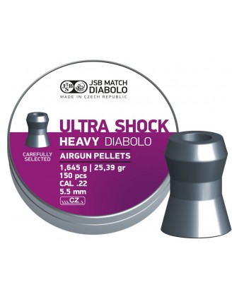 Пули пневматические JSB Heavy Ultra Shock, 4,52 мм , 0,67 г, 350 шт/уп