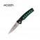 Нож MCUSTA Katana , black/green MC-0044C