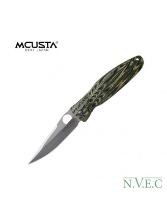 Нож MCUSTA Sengoku , green micarta MC-0184