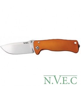 Нож Lionsteel SR MINI Orange Alluminium body Inox Sleipner
