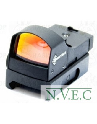 Коллиматорный прицел  SightecS Micro Combat Red Dot - открытый, панорамный, марка - точка, крепление Weaver FT13001