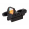 Коллиматорный прицел  SightecS Laser Dual Shot Reflex Sight открытый  (4 варианта сетки, c ЛЦУ, крепление на планку weaver) (FT1