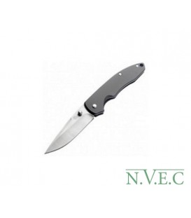 Нож Sanrenmu серии EDC лезвие 70 мм, рукоять металл, цвет - серый