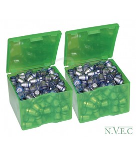 Коробка MTM из двух коробок для пуль 3.4" x 3.4" x 2.5" ц:зеленый