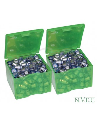 Коробка MTM из двух коробок для пуль 3.4" x 3.4" x 2.5" ц:зеленый