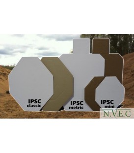 Мишень IPSC классическая (с белой стороной) 580*460мм