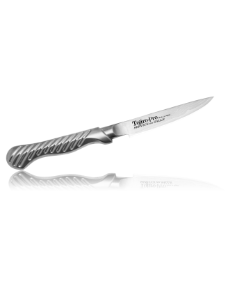 Нож Универсальный Tojiro Service Knife, 90 мм, сталь VG-10, 37 слоев, рукоять сталь, 9000 (FD-701)