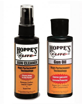 Комплект универсального и оружейноо масла Hoppe's Elite "Gun Oil" і "Gun Cleaner" 2х60 мл (E2CO)