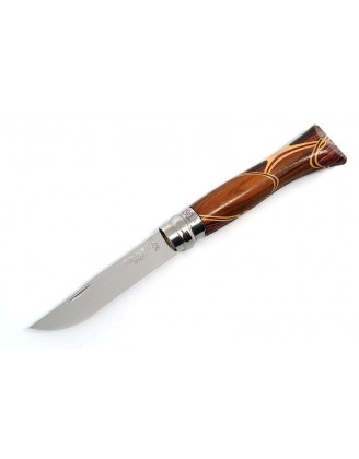 Нож Opinel серии Tradition Luxury №06 Chaperon, клинок 7см., нерж.сталь, зерк.полировка, африканское дерево Нож Opinel серии Tradition Luxury №06 Chaperon, клинок 7см., нерж.сталь, зерк.полировка, африканское дерево