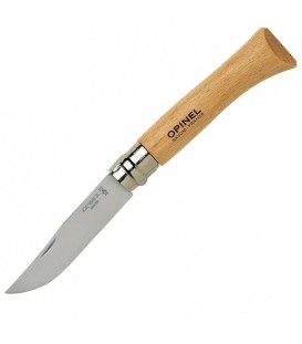 Нож Opinel серии Tradition №07, клинок 8см., нержавеющая сталь, рукоять - бук