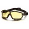 Очки Venture GB 1830ST с желтыми ударопрочными поликарбонатными линзами, диоптрические вставки, с защитой от царапин