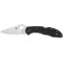 Нож Spyderco Delica Black FRN, Flat Graund