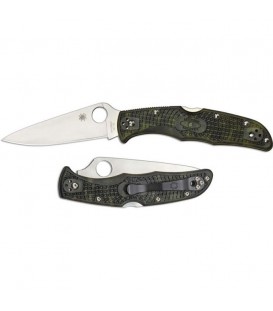 Нож Spyderco Endura 4 Flat Ground, ц:camo