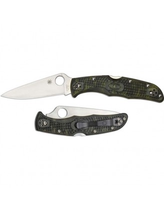 Нож Spyderco Endura 4 Flat Ground, ц:camo