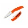 Нож Spyderco Endura 4 Flat Ground, ц:оранжевый