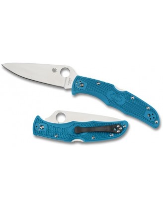 Нож Spyderco Endura 4 Flat Ground, ц:синий
