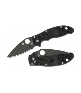 Нож Spyderco Manix 2 Black Blade