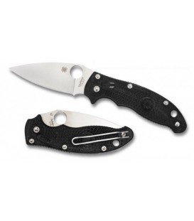 Нож Spyderco MANIX 2 LTW PLAINEDGE BLACK