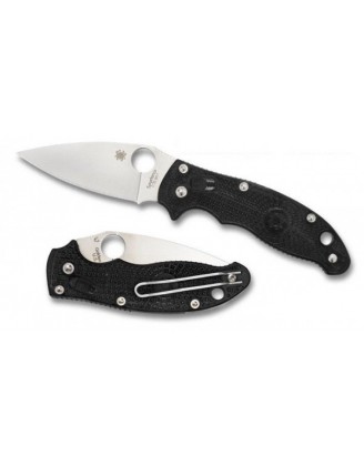 Нож Spyderco MANIX 2 LTW PLAINEDGE BLACK