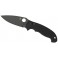 Нож Spyderco MANIX-2 XL Black Blade Plainedge