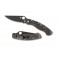 Нож Spyderco Military Black Blade, ц:camo