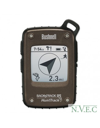 Карманный цифровой компас Hunttrack с GPS приемником,BROWN  (запониминает до 25 точек) 360500