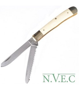Нож TEKUT Exploiter MK5009B - рукоятка из кости (длина: 18.9cm, лезвие: 8.4cm)