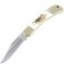 Нож TEKUT Predator LK5077A - рукоятка из оленьего рога (длина: 19.7cm, лезвие: 8.7cm)