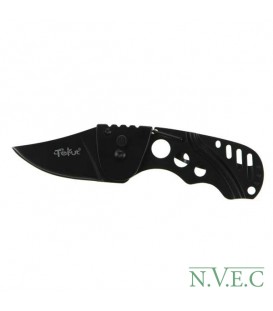 Нож TEKUT Tusk LK5261B (длина: 13.9cm, лезвие: 4.7cm), чёрный