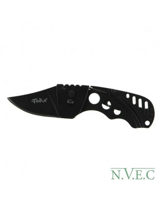 Нож TEKUT Tusk LK5261B (длина: 13.9cm, лезвие: 4.7cm), чёрный