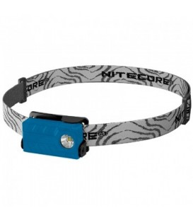 Фонарь налобный Nitecore NU20 (Cree XP-G2 S3, 360 люмен, 6 режимов, USB), синий