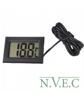 Термометр цифровой с выносным датчиком (2xLR44)