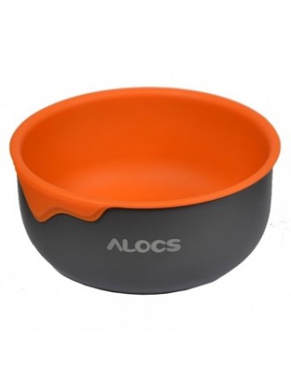 Термомиска Alocs TW-405 (0.4), оранжевая Термомиска Alocs TW-405 (0.4), оранжевая