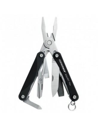Мультитул Leatherman Squirt PS4, черный 831233 Мультитул Leatherman Squirt PS4, черный 831233