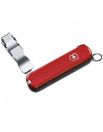 Кусачки для ногтей, мультитул Victorinox NailClip (65мм, 4 функции), красный 0.6453