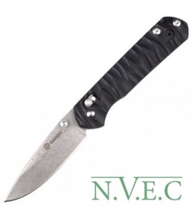 Нож складной Ganzo G717-B (длина: 20.1cm, лезвие: 8.5cm), черный