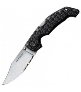 Нож складной Cold Steel Voyager ClipPoint 50/50 с серейторным лезвием (длина: 235мм, лезвие: 101мм)