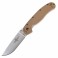 Нож складной Ontario RAT-1 (длина: 219мм, лезвие: 84мм, сатин), coyote brown 8848CB
