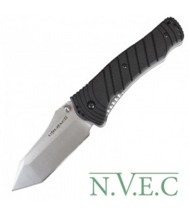 Нож складной Ontario Utilitac 2 JPT-4S (длина: 200мм, лезвие: 83мм, сатин), черный 8916