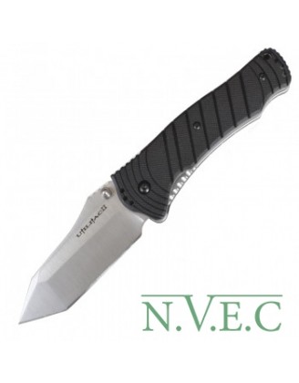 Нож складной Ontario Utilitac 2 JPT-4S (длина: 200мм, лезвие: 83мм, сатин), черный 8916